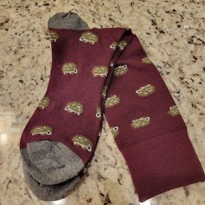 New Mens Hedgehog Dress Socks